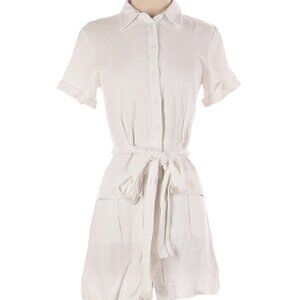 Skylar & Madison White Shirt Dress